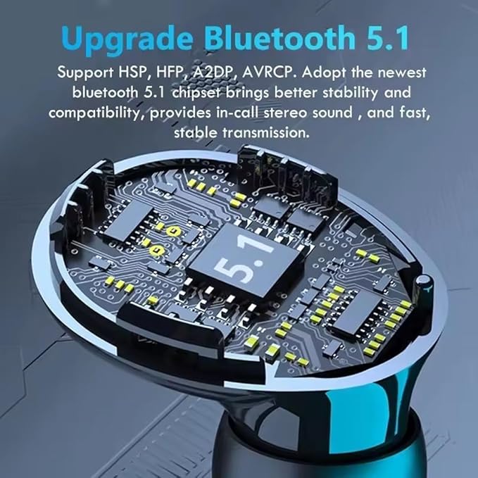 M10 Newest Digital indicator True Wireless Headset  Earbuds